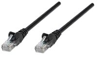 Network Cable, Cat5e, UTP Black RJ-45 Male / RJ-45 Male, 1.5 ft. (0.45 m), Black