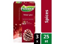 Pickwick Professional Winter Glow, Theezakjes, Cafeïnevrij, 50 g (pak 75 stuks)