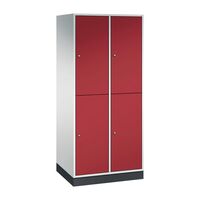 INTRO double tier steel cloakroom locker