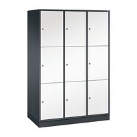 Intro 3-fold compartment locker