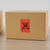 Versandaufkleber - keinen Gabelstapler ansetzen - 74 x 105 mm, 1.000 Warnetiketten, Papier rot