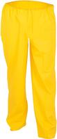 Spodnie ze stretchu PU, rozmiar 2/54-56, kolor żółty