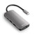 Sharkoon USB Hub - Type-C Multiport Adapter (Fekete; 3x USB3.0; 1x HDMI; 1x Micro SD/MMC)