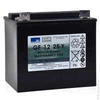 Batterie(s) Batterie traction SONNENSCHEIN GF-Y GF12025YG 12V 28Ah M6-M