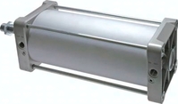 Exemplarische Darstellung: Pneumatik-Zylinder, doppeltwirkend, Ø 125 - 320 mm