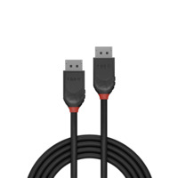LINDY 1.5m DisplayPort kábel 1.2 Black Line