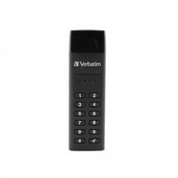 Verbatim Pen Drive 64GB Keypad Secure fekete USB-C