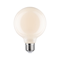LED Filament Globeform G95, Ø 9.5cm, 230V, E27, 6W 2700K 470lm, dimmbar, opal