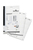 BADGEMAKER Inserts 60x90mm Printable Name Badge Inserts White (Pack 160) - 14560