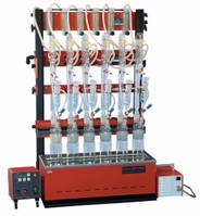 Système de digestion et séparation pour la distillation des cyanures 6 sites de prélèvement Type CN 4 IR