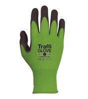 TRAFFISAFE TG5140/10 MICRODEX NITRILE GLOVES GREEN 4X44C SZ10