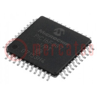 IC: PIC mikrokontroller; 14kB; 20MHz; 2÷5,5VDC; SMD; TQFP44; PIC16