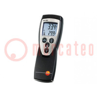 Mesureur: de température; numérique; LCD; -50÷1000°C; Ch: 1
