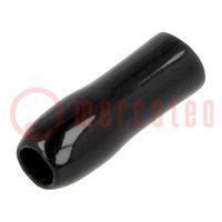 Protection; 1.5mm2; for ring tube terminals; 15mm; black