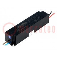 Power supply: switching; LED; 15W; 8÷15VDC; 1A; 90÷264VAC; IP67