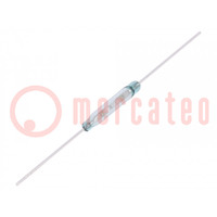 Reed switch; Range: 10÷20AT; Pswitch: 10W; Ø2.2x14mm; 0.5A