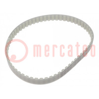 Timing belt; AT10; W: 16mm; H: 5mm; Lw: 610mm; Tooth height: 2.5mm