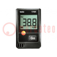 Rejestrator danych; temperatury,wilgotności; Temp: -30÷70°C