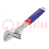 Wrench; adjustable; Tool material: chrome-vanadium steel; 300mm