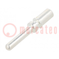 Contact; male; silver plated; 35mm2; 2AWG; power contact; crimped