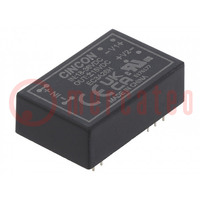 Converter: DC/DC; 3W; Uin: 18÷36V; Uout: 15VDC; Uout2: -15VDC; DIP24