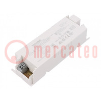 Power supply: switched-mode; LED; 60W; 25÷43VDC; 1400mA; IP20; LC