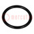 Guarnizione O-ring; caucciù NBR; Thk: 1,5mm; Øint: 13mm; M16; nero