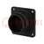 Connector: circular; socket; for panel mounting; PIN: 20; male
