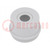 Grommet; elastomer thermoplastic TPE; grey; -35÷60°C; UL94HB