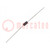 Diode: rectifying; THT; 1kV; 1A; reel,tape; Ifsm: 30A; DO41; Ufmax: 1V