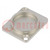 Protection cap; countersunk screw hole; silver; metal; D: 3mm