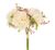Artificial Silk Peony Gypsophilia Bouquet - 35cm Pink