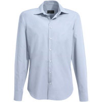 HAKRO Business-Hemd, Tailored Fit, langärmelig, hellblau, Gr. S - XXXL Version: XXL - Größe XXL