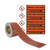 SafetyMarking Rohrleitungsband, Abwasser stark sauer, orange, DIN 2403, 33m lang