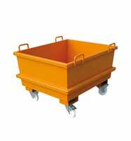 Eichinger Universal-Container, 1000 kg, 750 Liter, reinorange