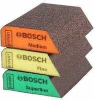 Bosch EXPERT S470 Combi Block, 69 x 97 x 26 mm, M, F, SF, 3-tlg. Für Handschleifen