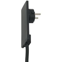 Produktbild zu EVOline Plug-Schukostecker, max.3500 Watt, Kunststoff schwarz