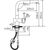 Skizze zu SOLIDO Küchenarmatur CA108GMU druckfest, Anthrazit Gun Metal