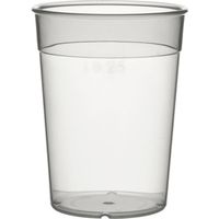 Produktbild zu Trinkglas Polypropylen, milchig, Inhalt: 0,35 Liter