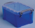 Really Useful Box 0,7 liter, transparant blauw