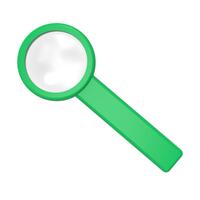 Artikelbild Magnifying glass with handle "Handle 5 x", standard-green