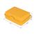Lunch box "School Box" large with separating bowl, standard-yellow