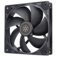 SILVERSTONE SST-VS140B, 140MM DE RENDIMIENTO MEJORADO, 0-1,600 RPM-NEGRO