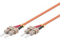 Microconnect FIB2200005 InfiniBand/fibre optic cable 0.5 m SC OM1 Orange