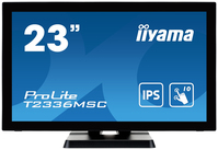 iiyama ProLite T2336MSC-B3 LED display 58,4 cm (23") 1920 x 1080 px Full HD Ekran dotykowy Czarny