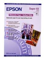 Epson Watercolor Paper (Super A3) papel para impresora de inyección de tinta