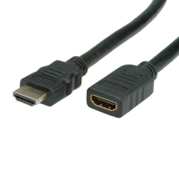 Value HDMI High Speed Cable met Ethernet M-F 5,0m