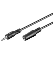Goobay AVK 181-1000 10m PL cable de audio 3,5mm Negro