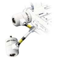 Mobilis 001223 câble antivol Blanc 1,8 m