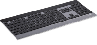 Rapoo E9270P Tastatur RF Wireless QWERTZ Deutsch Schwarz, Silber